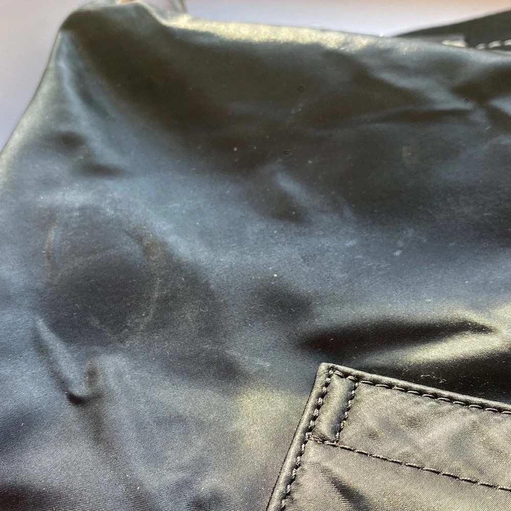 COACH Nylon Shoulder Bag Leather shoulder Washable Wipeable Black No L04J-1892 - Picture 12 of 16